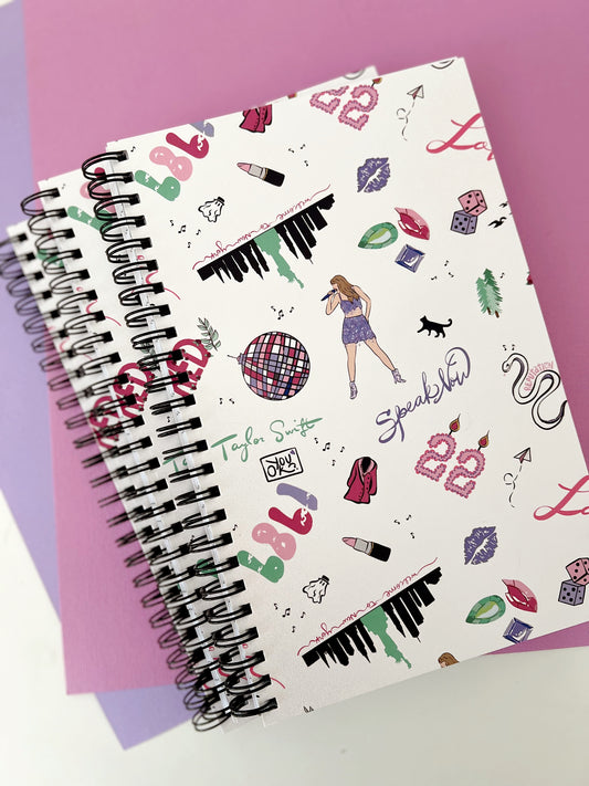 Purple Music Notebook