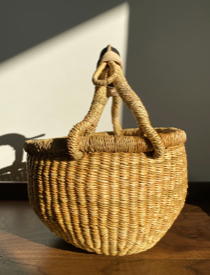 Ansah Co Woven Basket - Small